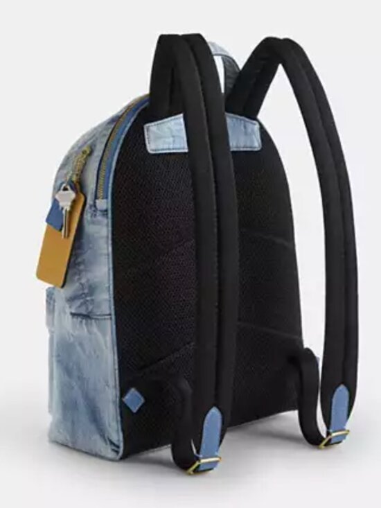 Coach Loved Denim Small Backpack NWT - Picture 2 of 5